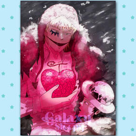 ONE PIECE - Corazon y Law chiquito